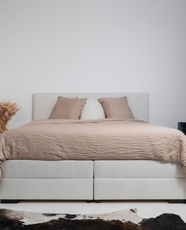Nuage Almond dekbedovertrekset van Altex Home