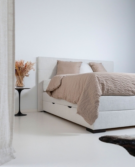 Nuage Almond dekbedovertrekset van Altex Home